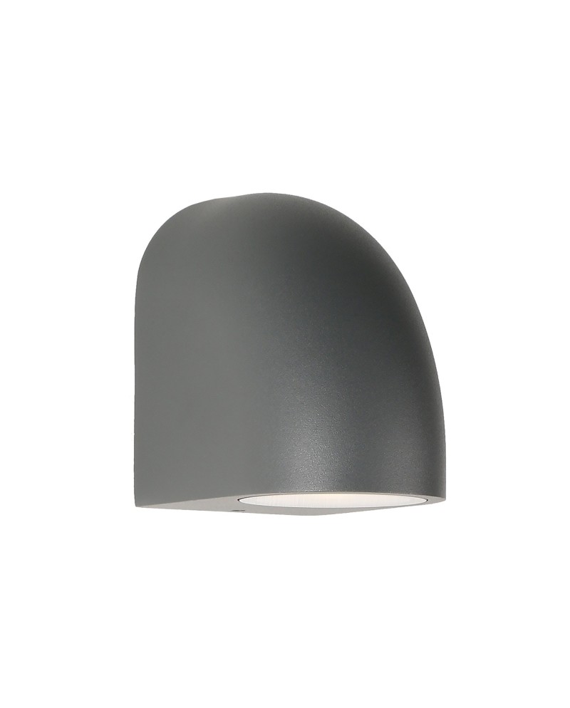 BALDY * APLIQUE 1L GU10 IP65 GRIS OSCURO